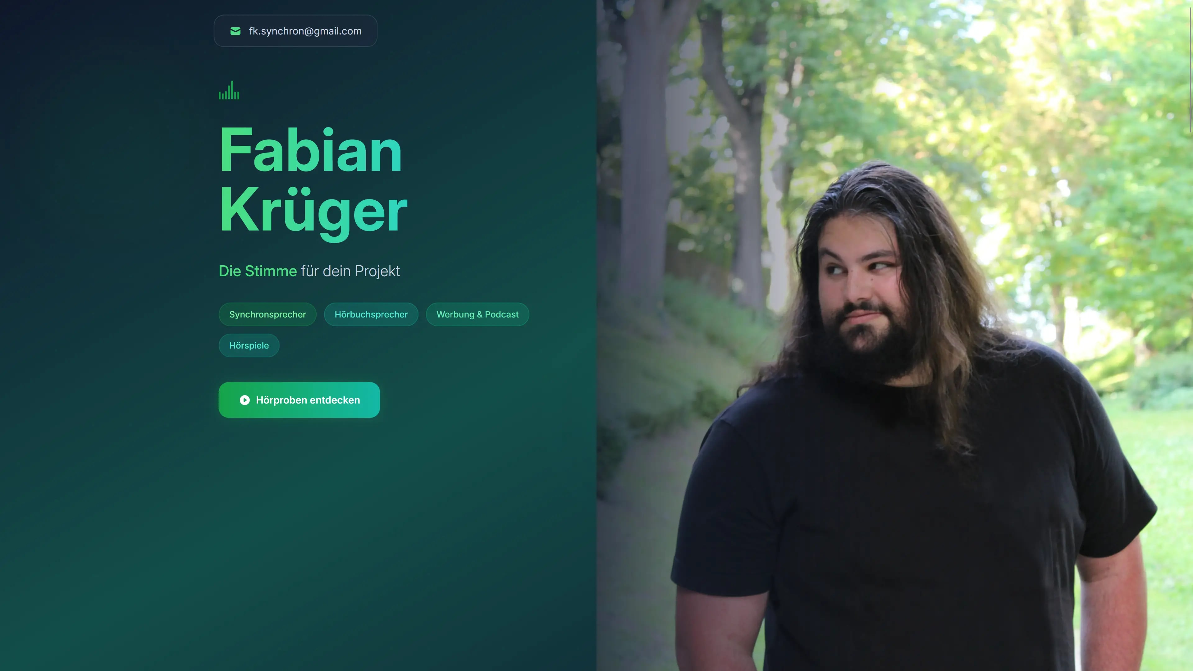 Website von Fabian Krüger